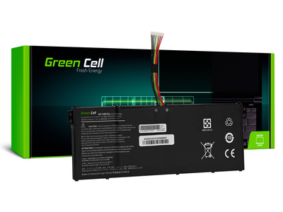 AC52V2 Green Cell AC14B13J AC14B18J akkumulátor Acer Aspire A315 ES1 3600 mAh-hoz 