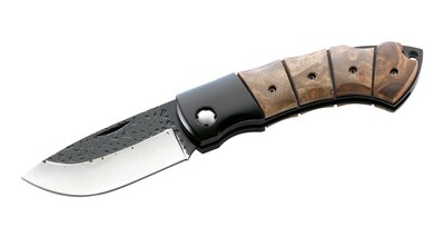 Herbertz 202512 vreckový nôž 7,9 cm, drevo Tagayasan