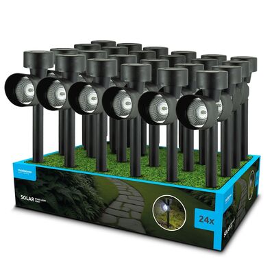 Modee záhradná solárna LED lampa GS021 33 cm, ohýbateľná, HB40 40 mAh 24ks (ML-GS021)