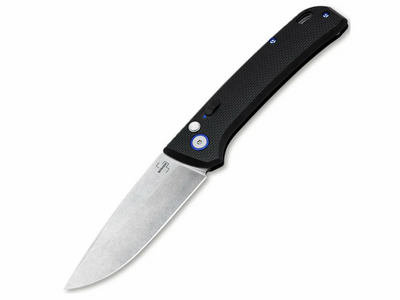 Böker Plus 01BO922SOI FRND Silver vreckový zatvárací nôž 8,5 cm, Stonewash, čierna, Grivory,