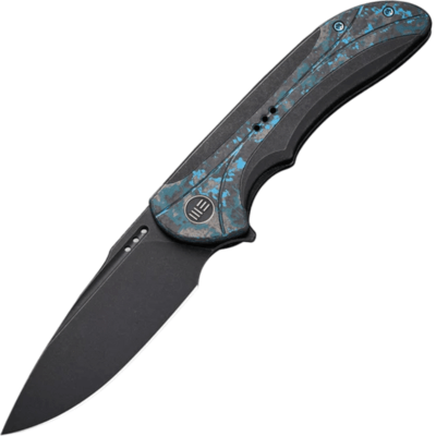 We Knife WE23020-4 Equivik vreckový nôž 8,9 cm, Black Stonewash, čierna, titán, Arctic Storm