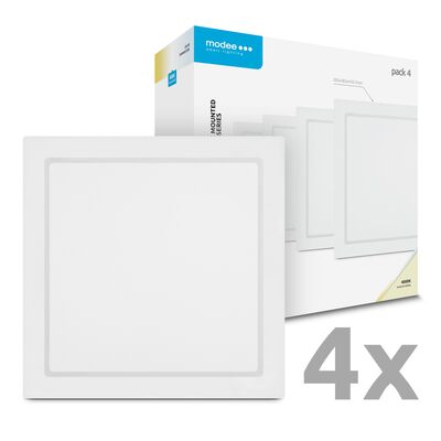 Modee LED Čtvercový LED panel - montovatelný 24W 2640lm neutrální bílá P4 (ML-LPS4000K24WPN)