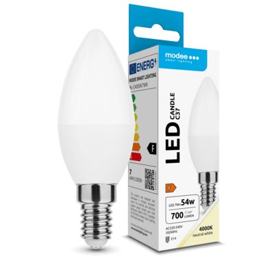 Modee Lighting LED Candle žiarovka 7W E14 200° 4000K 700lm (ML-C4000K7WN)