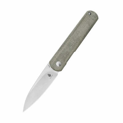 Kizer V4499C1 Feist(XL) Green kapesní nůž 8,5 cm, zelená, Micarta