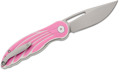 PFE06PKP Petrified Fish PFE06
Nightingale Sand blasting14C28N Pink G10