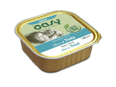 OAWPCTRV0010 Oasy Tasty Pate Adult rich in TROUT 100g