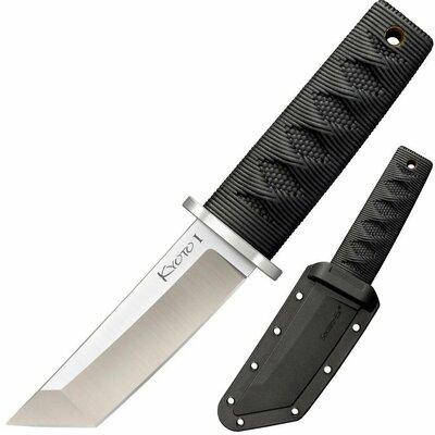 Cold Steel 17DA Kyoto I malý nôž 8,4 cm, čierna, Kray-Ex, puzdro Secure-Ex