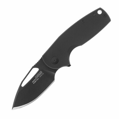 SOG-14-03-02-57 SOG X MIKKEL Collaboration Black kapesní nůž 6,7 cm, celočerná, G10, ocel