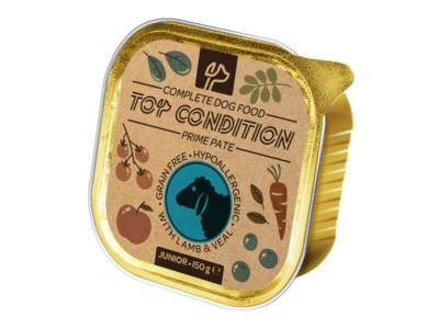 Top Condition Dog Prime Pate Lamb & Veal mäsové paté pre šteniatka - jahňacie/teľacie 150g