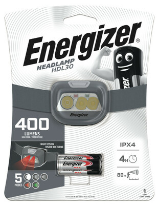 E303835900 Energizer hands-free čelovka 400 lm, 3xAAA (T13A32)