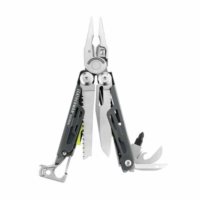 Leatherman 832737 SIGNAL GRANITE GREY multifunkciós szerszám 19 funkciós, szürke-ezüst