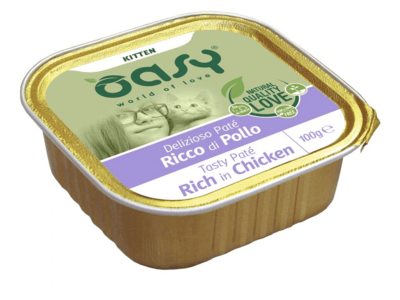OAWPCKPV0010 Oasy Tasty Pate Kitten rich in CHICKEN 100g