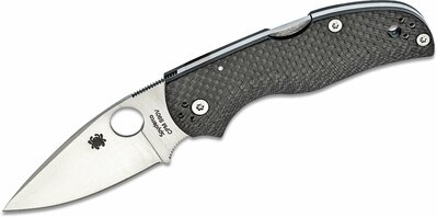 Spyderco C41CFFP5 Native 5 hornyolt szénszálas 7,5 cm, szénszálas