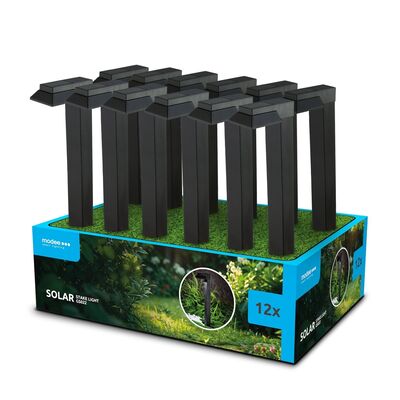 Modee záhradná solárna LED lampa GS022 45 cm, HB40 40 mAh 12ks (ML-GS022)