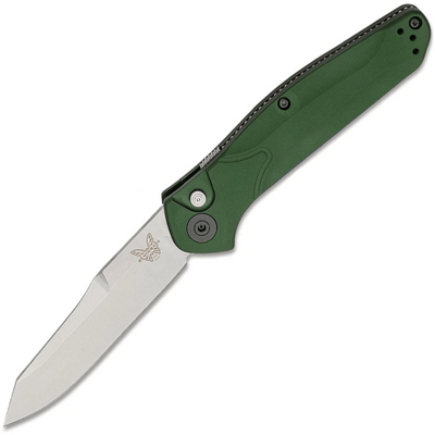 Benchmade 9400 Osborne automatický nůž 8,6 cm, Satin, zelená, hliník