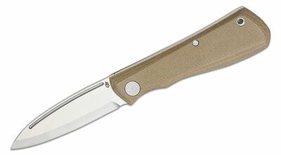 Gerber 30-001908 Mansfield Micarta Natural vreckový nôž 8,9 cm, hnedá Tan, Micarta