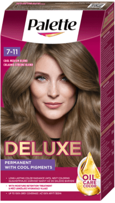 Palette 2883005 Deluxe 7-11 Chladná stredná blond 50 ml