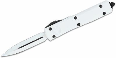 Microtech 122-1STD Ultratech Stormtrooper automatický zberateľský nôž 8,8 cm, celobiela, hliník