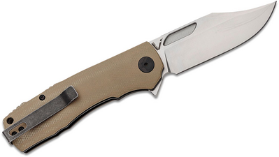 PFP03KMS Petrified Fish PFP03
Victor Satin K110 khaki Micarta