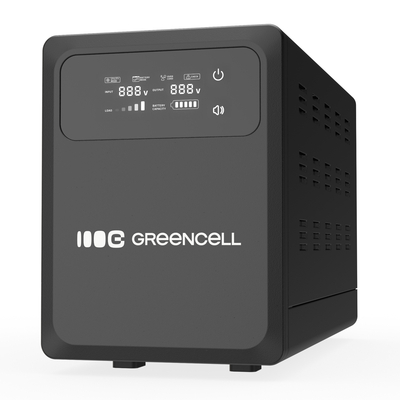 UPSLPPC1200 Green Cell Záložní zdroj UPS 2000VA 1200W s LCD displejem