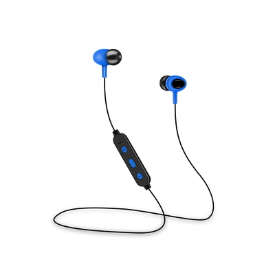 SETTY Sport bezdrôtové Bluetooth slúchadlá do uší, modré GSM099292