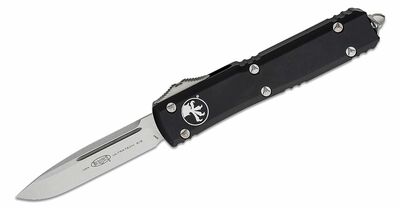 Microtech 121-10 Ultratech Standard automatický nôž 8,8 cm, Stonewash, čierna, hliník 