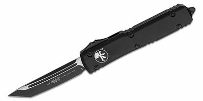 Microtech 123-1T Ultratech Black Tactical Standard automatický nôž 8,8 cm, celočierna, hliník