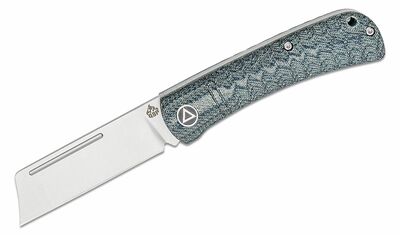 QSP Knife QS142-B Hedgehog Denim Blue zsebkés 7,3 cm, kék, Micarta