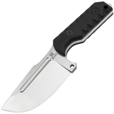 Midgards Messer 02MG004 Kis Beowulf fix kés 8 cm, fekete, G10, Kydex tok