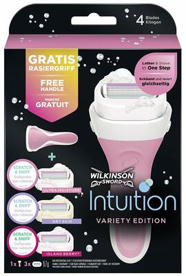 Wilkinson Sword Intuition Variety Edition 3ks holiace hlavice
