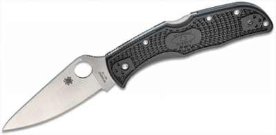 Spyderco C243PBK Endela Lighweight Black kapesní nůž 8,7cm, černá, FRN