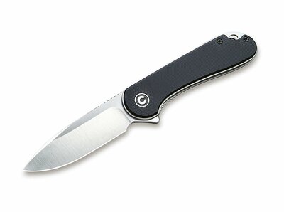 CIVIVI C907A Elementum Black vreckový nôž 7,5cm, čierna, G10