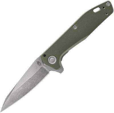 Gerber G1610 Fastball Linerlock Green kapesní nůž 7,6 cm, Stonewash, zelená, hliník