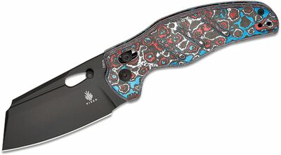 Kizer Ki4488AC1 C01C vreckový nôž 8 cm, Black Stonewash, farebná, FAT Carbon 