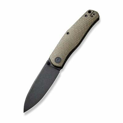 CIVIVI C22007-2 Sokoke vreckový nôž 8,5 cm, Black Stonewash, zelená, Micarta