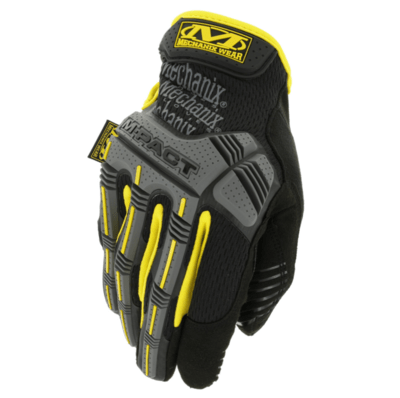 Mechanix M-Pact pracovné rukavice L (MPT-01-010) čierna/žltá
