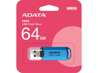AC906-64G-RWB ADATA C906/64GB/USB 2.0/USB-A/Modrá