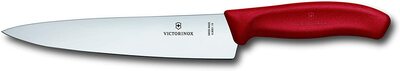 6.8001.19B Victorinox Swiss Classic Kuchársky nôž, 19 cm, červená farba,