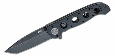 CRKT CR-M16-04DB M16®-04DB Tanto vreckový nôž 9,9 cm, Black Stonewash, čierna, hliník