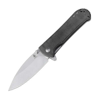 Kizer V4609C1 Coniferous V vreckový nôž 8,5 cm, Stonewash, čierna, šedá, Micarta, titán 