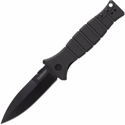 Kershaw K-3425 XCOM taktikai zsebkés 9,2 cm, teljesen fekete, GFN