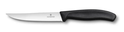 Victorinox 6.7933 SwissClassic Nôž na steak a pizzu 12 cm Čierny