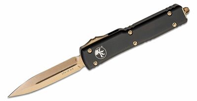 Microtech 147-13 UTX-70 Bronze Standard automata kés 6,1 cm, bronz, fekete, alumínium