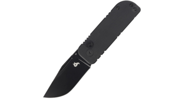 Fox Knives BF-758 BLACK NU-BOWIE kapesní nůž 6 cm, celočerný, G10