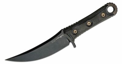 Microtech 200-1DLCCFS SBK taktikai kés 13 cm, fekete, full-tang, szénszálas, kydex hüvely