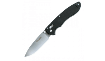 Ganzo Knife G740-BK všestranný vreckový nôž 9,5 cm, čierna, G10