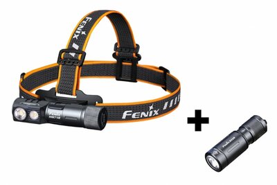 Fenix HM71R čelovka + Fenix mini baterka E02R 