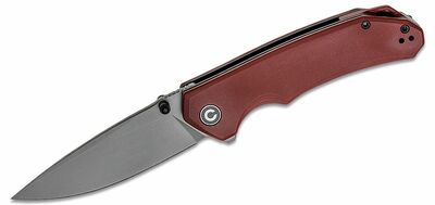 CIVIVI C2102B Brazen Burgundy vreckový nôž 8,8 cm, Stonewash, červená, G10