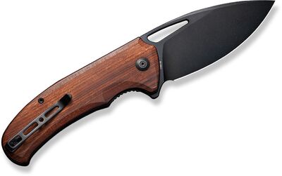 S23014-4 Sencut Phantara Guibourtia Wood Handle
Black 9Cr18MoV Blade
Liner Lock