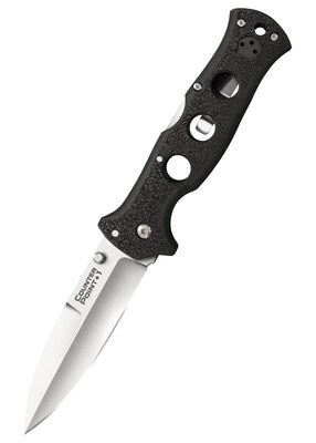 Cold Steel 10AB Counter Point 1 zsebkés 10,1 cm, fekete, Griv-Ex, alumínium
